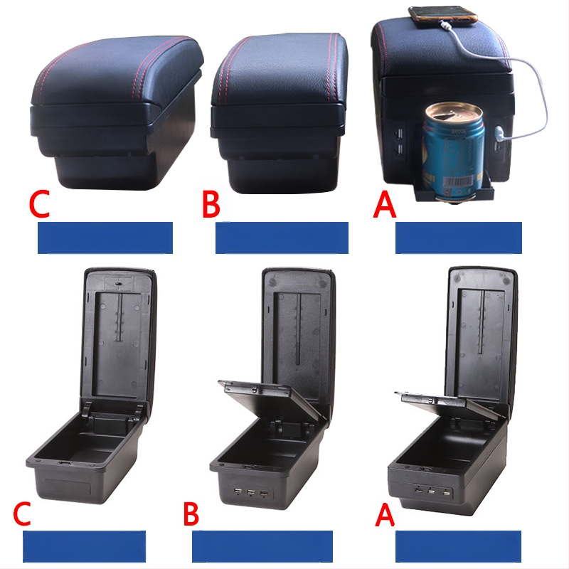 Sobib Volkswagen Sagitar käetoe kastile 07-11 vana Golf 6 keskse käetoe kasti modifikatsioonile, lisatarvikute hoiukastile