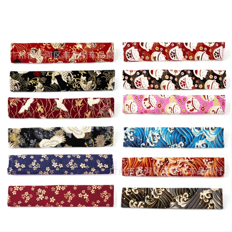 Auto õlakate Jaapani ja tuuliku turvavöö kaitsekate Auto kaitsekate Turvavöö katte kaunistus