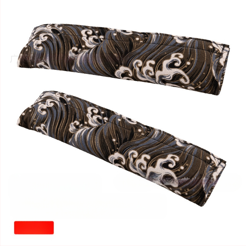 Auto õlakate Jaapani ja tuuliku turvavöö kaitsekate Auto kaitsekate Turvavöö katte kaunistus