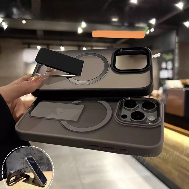 Sobib Apple 17 Pro Max Skin-Feel magnetilisele telefoniümbrisele, iPhone 16 lauaarvuti nähtamatule alusele, Samsung Pivot ümbrisele