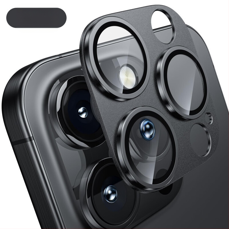 Apple 16Promax филм за обектив Iphone16 стикер за задна камера плюс метален пръстен на обектива с пълно покритие