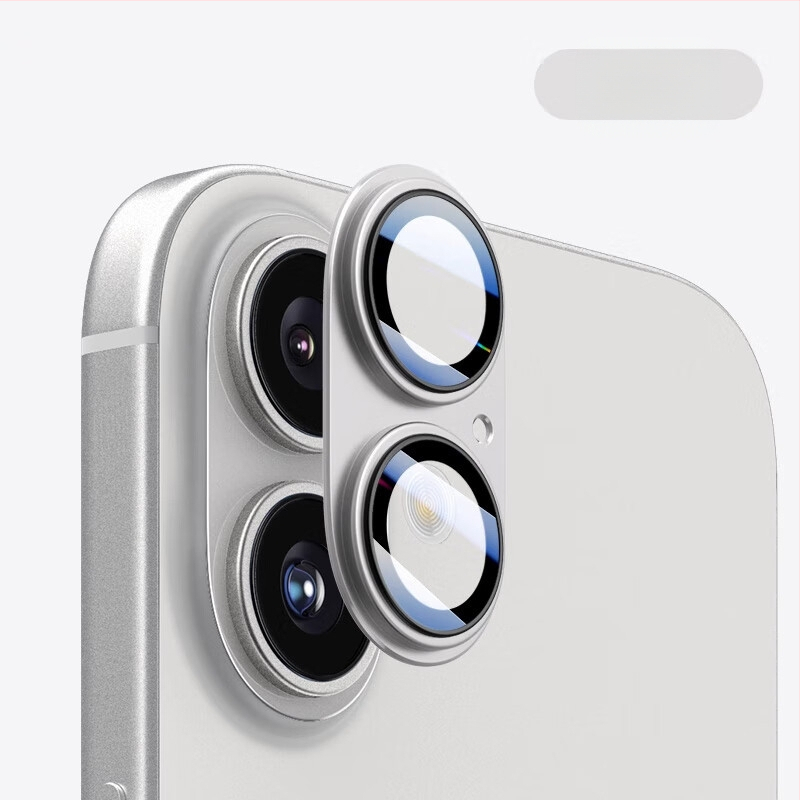 Apple 16Promax филм за обектив Iphone16 стикер за задна камера плюс метален пръстен на обектива с пълно покритие