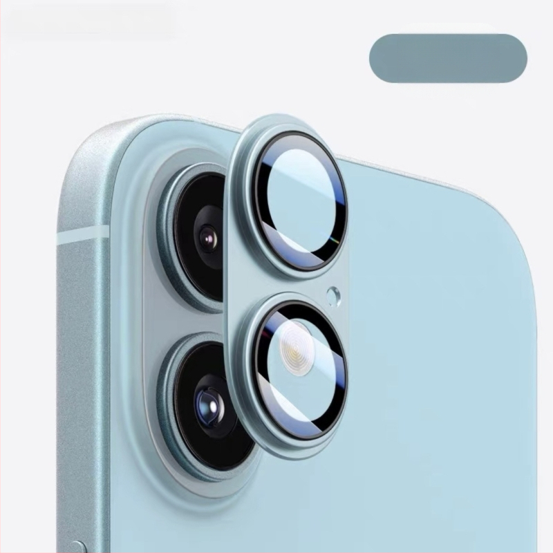 Apple 16Promax филм за обектив Iphone16 стикер за задна камера плюс метален пръстен на обектива с пълно покритие