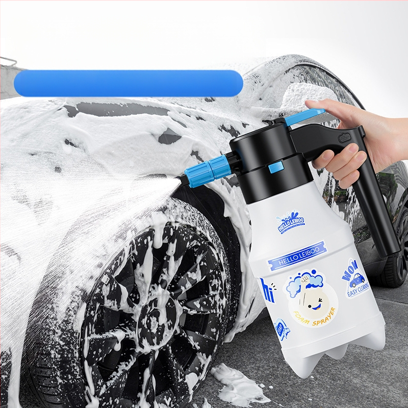 Elektrinių automobilių plovimo speciali putų laistytuvas Belaidis įkrovimas pneumatinis laistytuvas purškia laistymo sodo purškimo galvutę