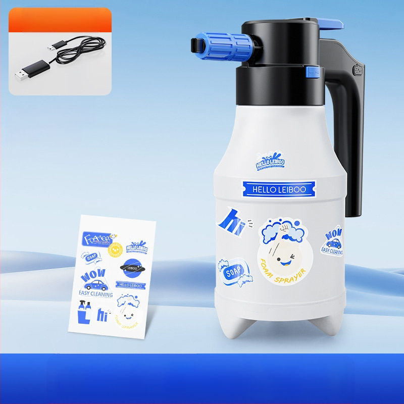 Elektrinių automobilių plovimo speciali putų laistytuvas Belaidis įkrovimas pneumatinis laistytuvas purškia laistymo sodo purškimo galvutę