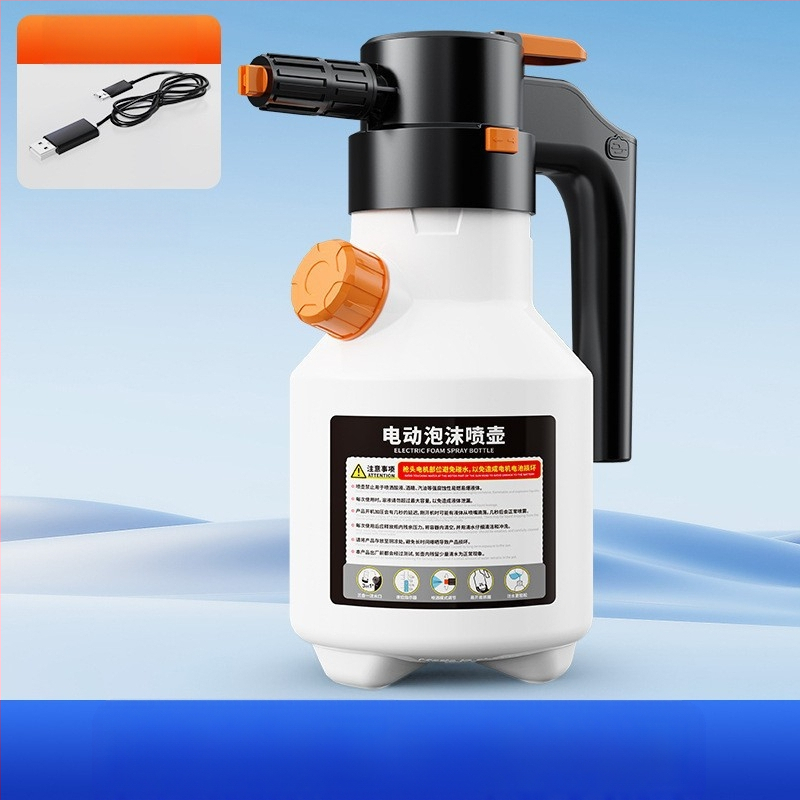 Elektrinių automobilių plovimo speciali putų laistytuvas Belaidis įkrovimas pneumatinis laistytuvas purškia laistymo sodo purškimo galvutę