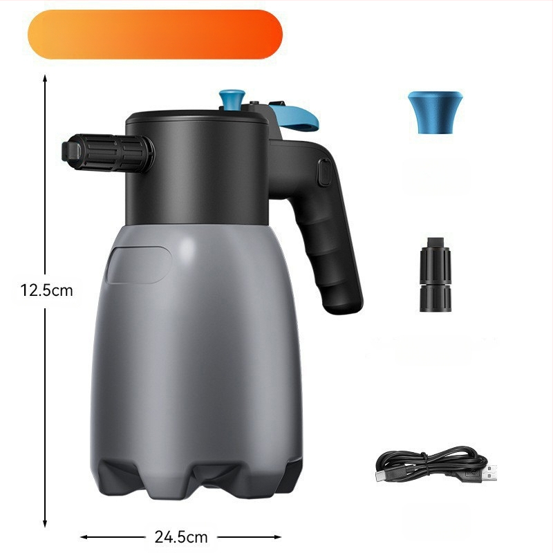 Elektrinių automobilių plovimo speciali putų laistytuvas Belaidis įkrovimas pneumatinis laistytuvas purškia laistymo sodo purškimo galvutę