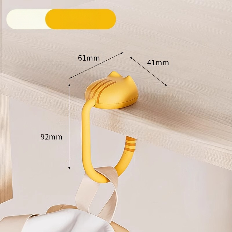 Koolikoti konksuga laud 2024 Uus löögivaba õpilaslaua laud Küljelt liigutatav koolikoti konksuga riputuskott