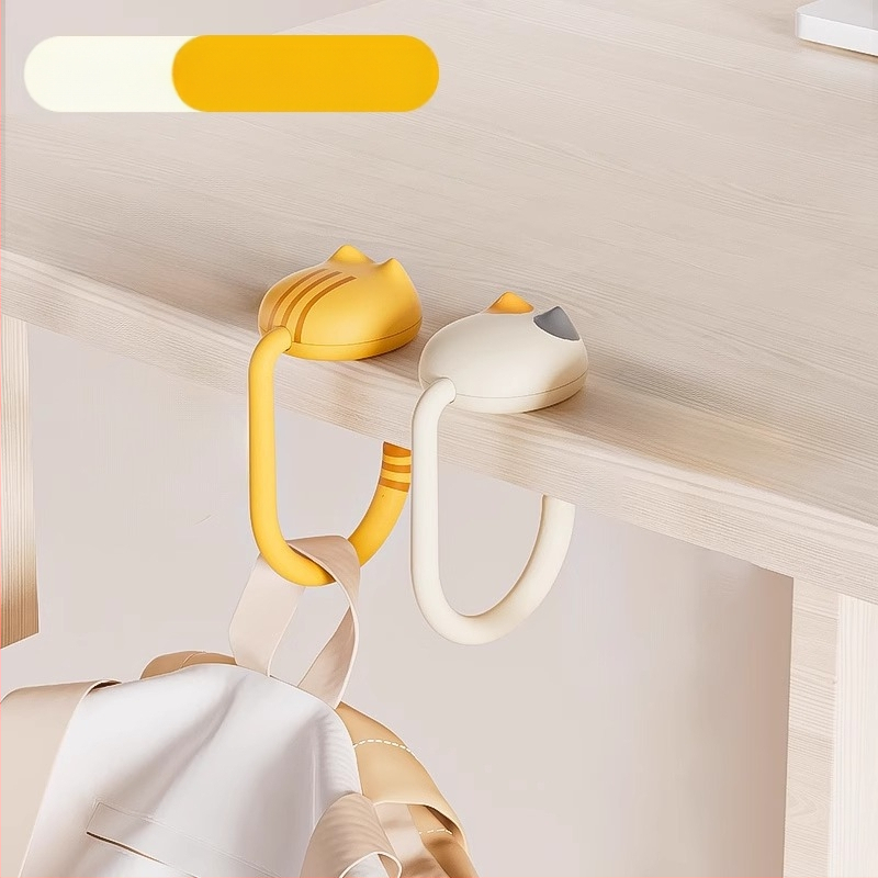 Koolikoti konksuga laud 2024 Uus löögivaba õpilaslaua laud Küljelt liigutatav koolikoti konksuga riputuskott