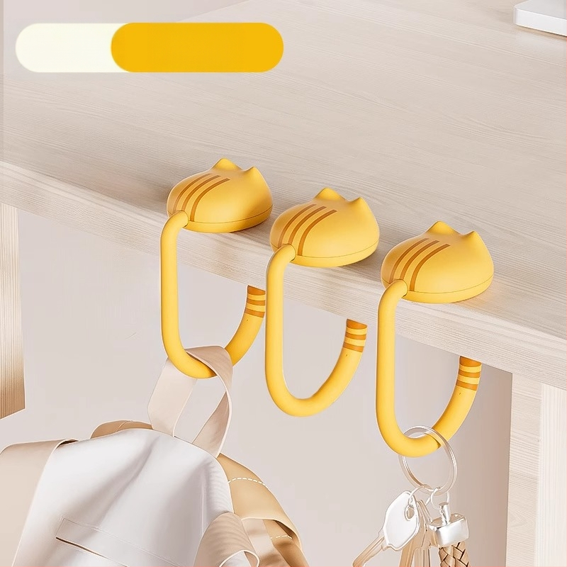 Koolikoti konksuga laud 2024 Uus löögivaba õpilaslaua laud Küljelt liigutatav koolikoti konksuga riputuskott