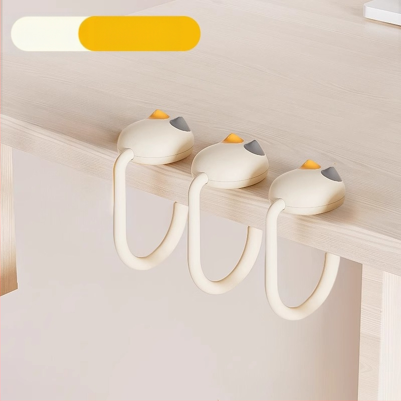 Koolikoti konksuga laud 2024 Uus löögivaba õpilaslaua laud Küljelt liigutatav koolikoti konksuga riputuskott