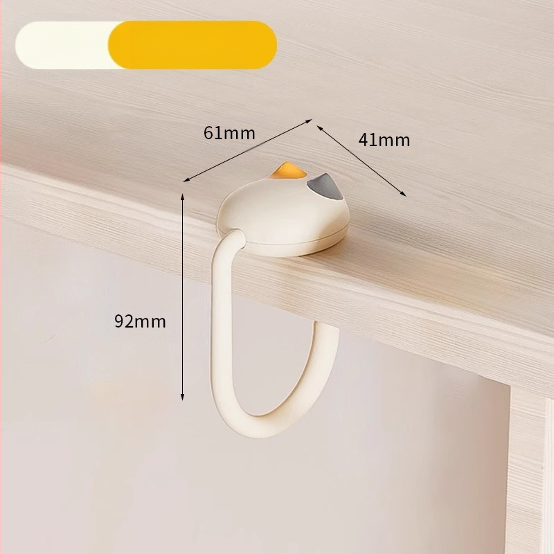 Koolikoti konksuga laud 2024 Uus löögivaba õpilaslaua laud Küljelt liigutatav koolikoti konksuga riputuskott