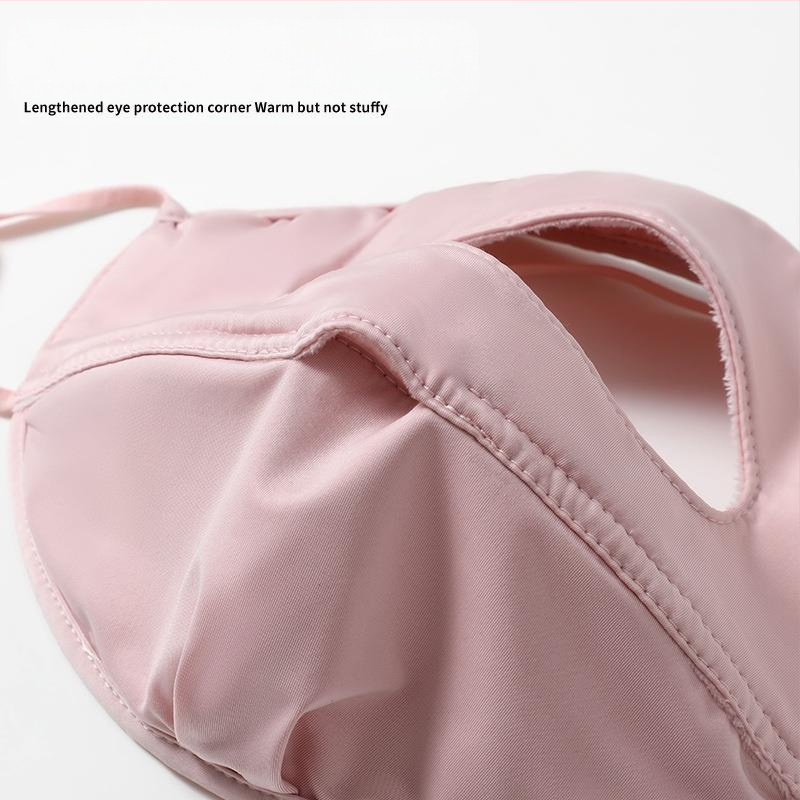 2025. aasta uus talvine tuule- ja külmakindel mask, sügis- ja talve soe fliisvoodriga paksendatud jalgrattasõidunäomask naistele, täisnägu sügiseks ja talveks