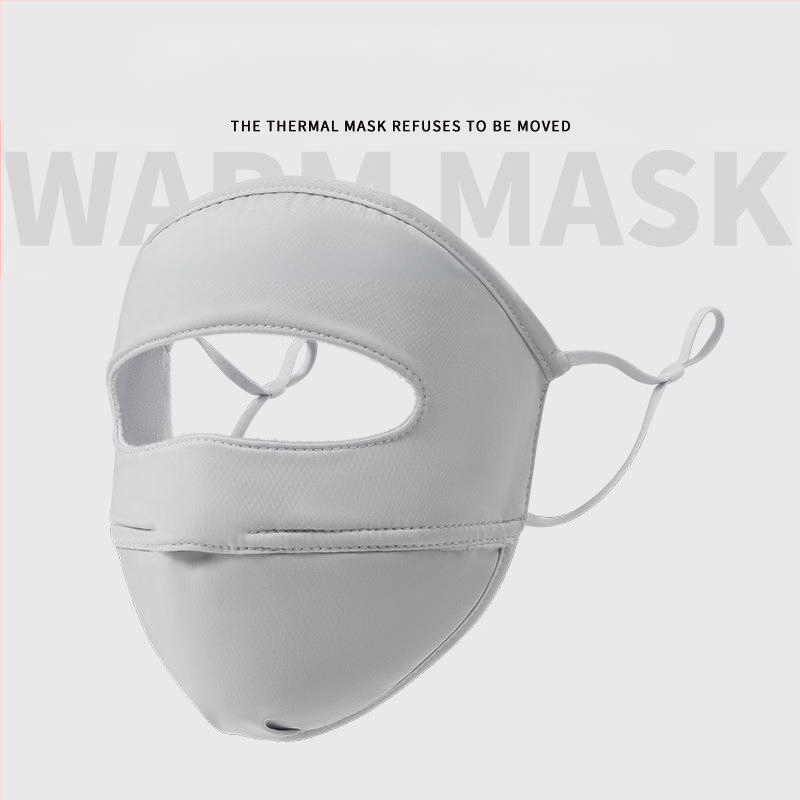 2025. aasta uus talvine tuule- ja külmakindel mask, sügis- ja talve soe fliisvoodriga paksendatud jalgrattasõidunäomask naistele, täisnägu sügiseks ja talveks