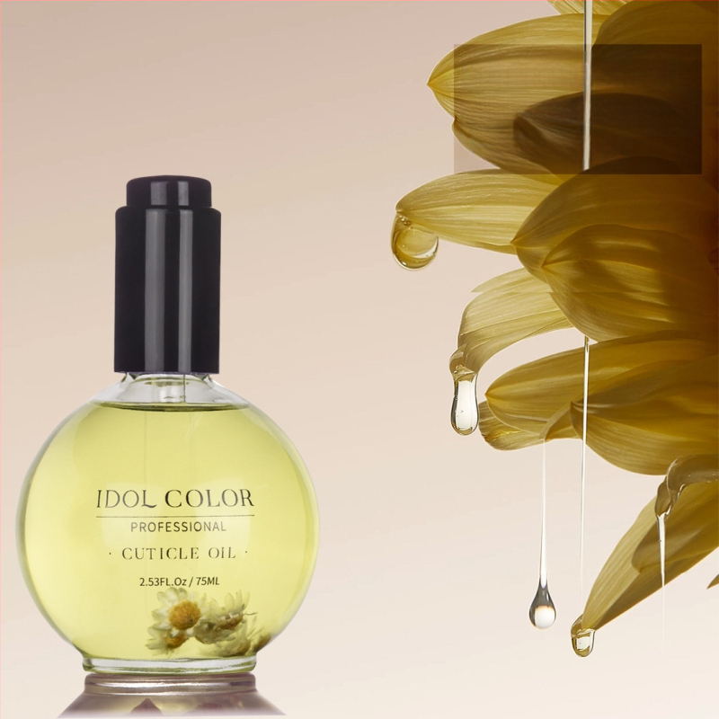 75 ml kuivatatud lillede toiteõli, suure mahutavusega okastevastane küünenaha niisutav sõrmeservaõli, lilleline küünte kaitseõli toitainelahus