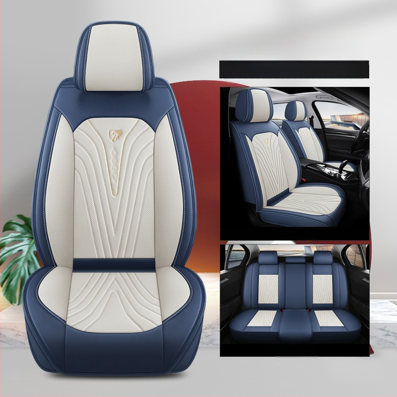 Uus autoistmepadi, mis on täielikult ümbritsetud nelja aastaaja universaalse padjaga perforeeritud nahast, spetsiaalne hingav istmekate, suvine autoistmepadi