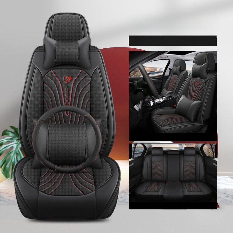 Uus autoistmepadi, mis on täielikult ümbritsetud nelja aastaaja universaalse padjaga perforeeritud nahast, spetsiaalne hingav istmekate, suvine autoistmepadi