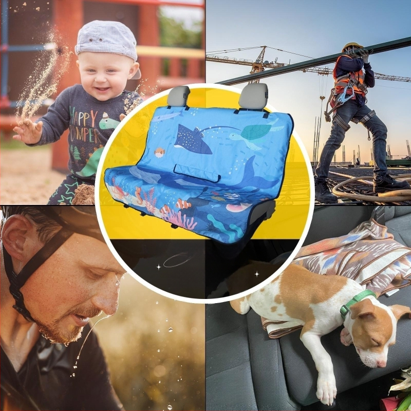 Uus piiriülene trükitud veekindel higikindel jooga spordi tagaistmekate libisemiskindel tagaistmekate plekikindel padi