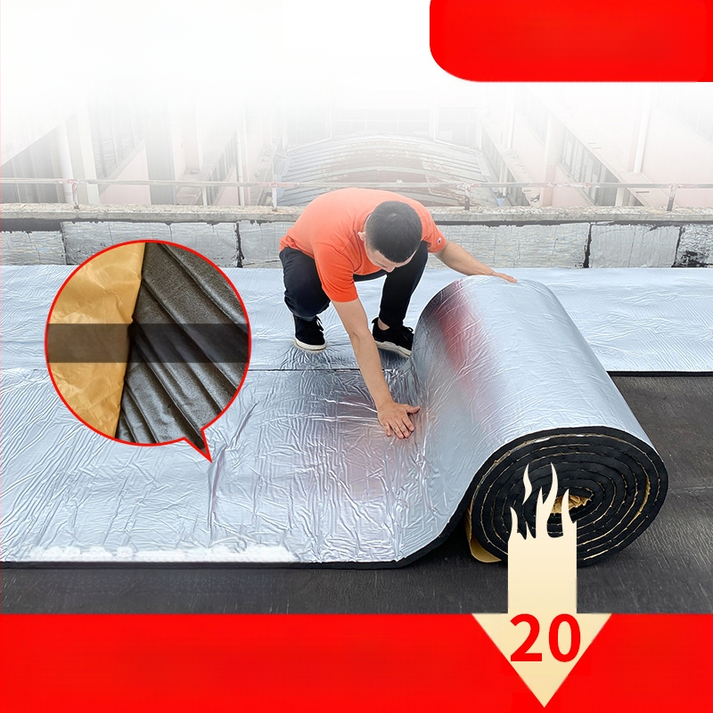 Stogo izoliacija medvilninė, aukštai temperatūrai atspari, ugniai atspari medžiaga, stogo, saulės kambario, lubų izoliacinė plėvelė, stogo lipni izoliacinė plokštė