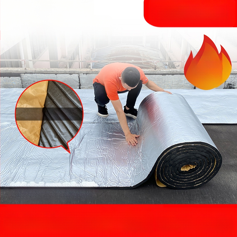 Stogo izoliacija medvilninė, aukštai temperatūrai atspari, ugniai atspari medžiaga, stogo, saulės kambario, lubų izoliacinė plėvelė, stogo lipni izoliacinė plokštė