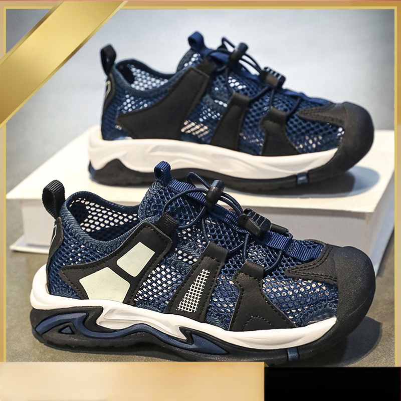 Hongxing lastejalatsid, laste sandaalid, poisid, 2025. aasta uued suvised õuespordijalatsid keskmisele ja suurele kasvule, poistele