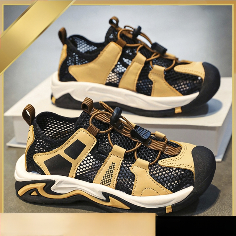 Hongxing lastejalatsid, laste sandaalid, poisid, 2025. aasta uued suvised õuespordijalatsid keskmisele ja suurele kasvule, poistele