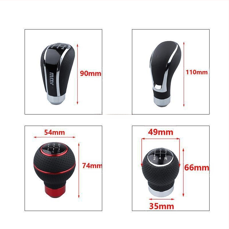 Automobilio modifikavimo asmenybės pavarų galvutė universali pavarų mechaninė pavarų rankenėlės galvutė metalinė pavarų svirtis 5 pavarų rankinis