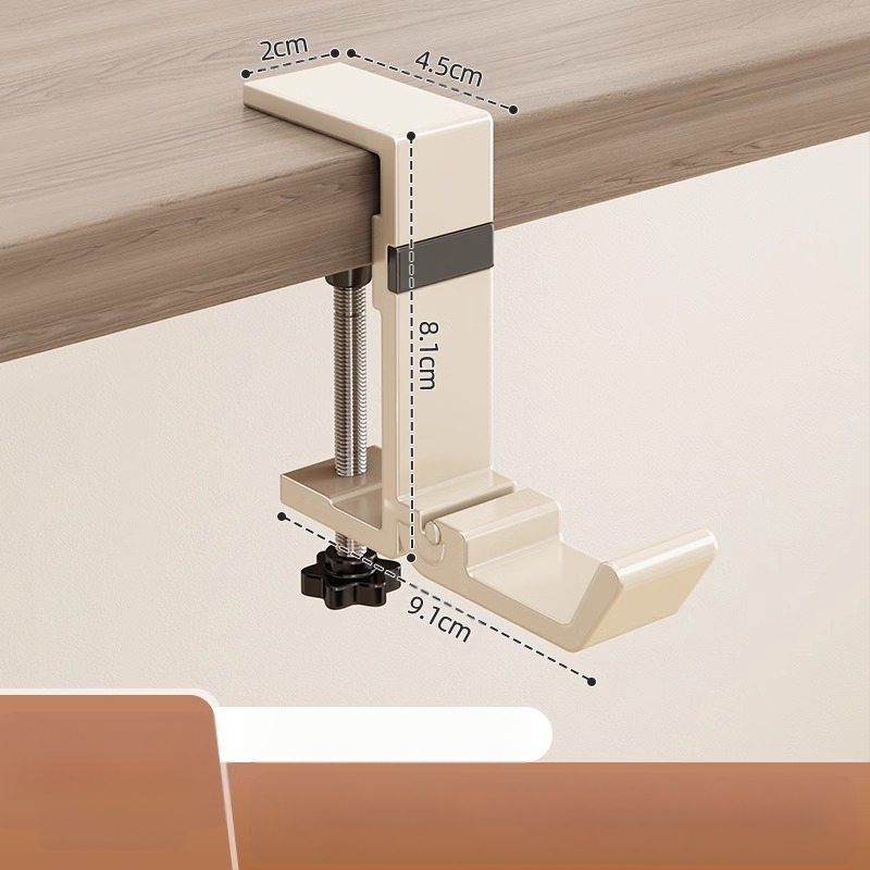 Koolikoti konksuga õpilaslaud küljel rippuv koolikott löögivaba tugev koormust kandev ühiselamu laud õmblusteta rippuva koti artefakt