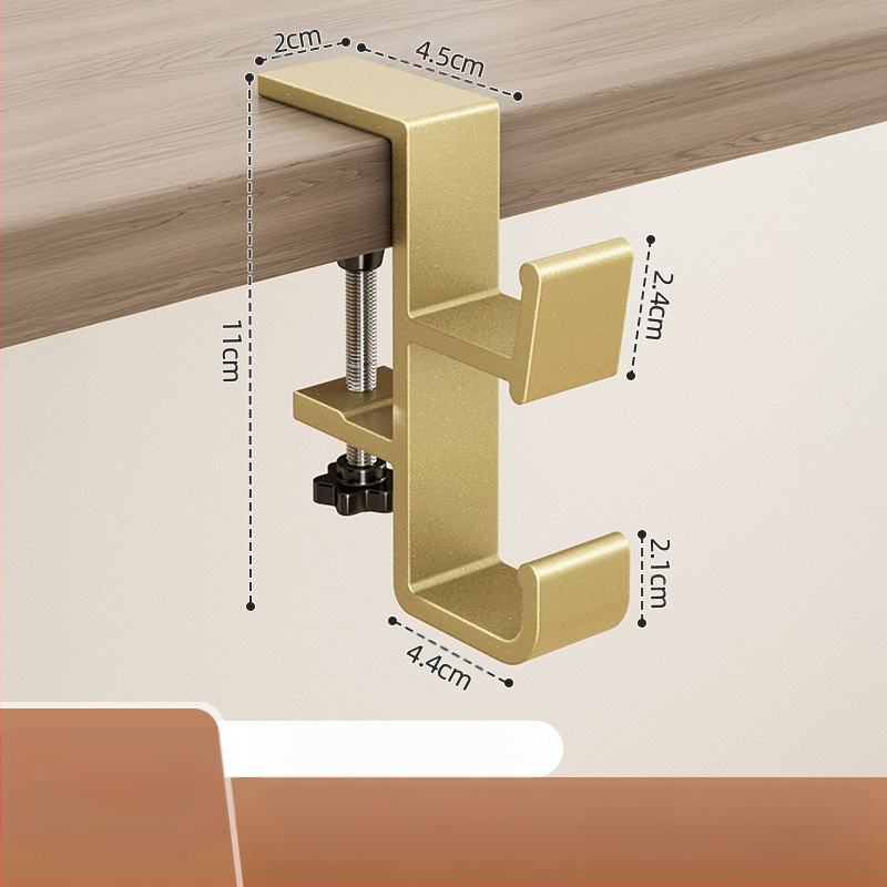 Koolikoti konksuga õpilaslaud küljel rippuv koolikott löögivaba tugev koormust kandev ühiselamu laud õmblusteta rippuva koti artefakt