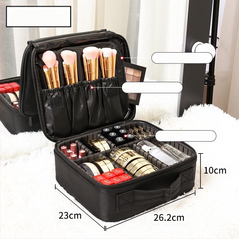 Ilukomplekt juuksuritarvikud aksessuaarid ambulatoorse kohvri nahkkohver ratastega meigikunstnik multifunktsionaalne juuksurisalong ilumeik