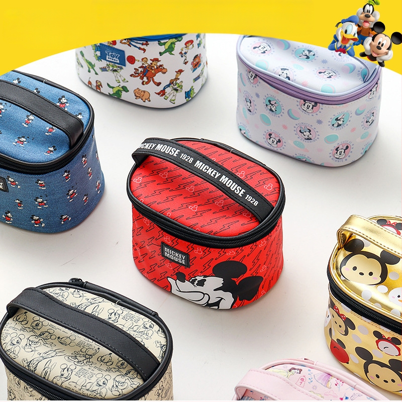 Disney veekindel ämbriga kosmeetikakott suure mahutavusega koomiksiprindiga kaasaskantav lihtne reisikott kaasaskantav hoiukott