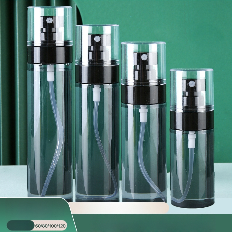 Purškimo buteliukas itin smulkaus rūko kelioninis papildymo buteliukas veido makiažo drėkinimui nešiojamas spaudžiamas alkoholio purškalo buteliukas mažas kelioninis purškimo buteliukas