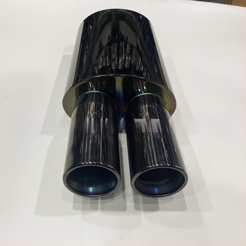 Factory Direct automašīnas nerūsējošā tērauda modifikācija sporta automašīnas skaņas vilnis universāla izplūdes caurule slīps lielgabals zems smags un biezs skaņas bungas