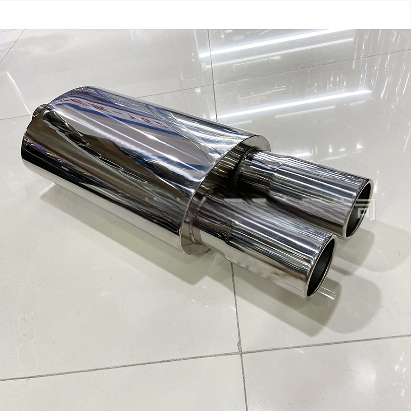 Factory Direct automašīnas nerūsējošā tērauda modifikācija sporta automašīnas skaņas vilnis universāla izplūdes caurule slīps lielgabals zems smags un biezs skaņas bungas