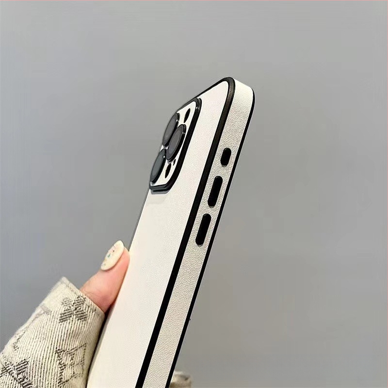 Sobib Apple 17 Promax täiskattega tavalise nahast tekstuuriga telefoniümbrisele, iPhone 16 integreeritud objektiiviga, 15 kukkumisvastane kaitse