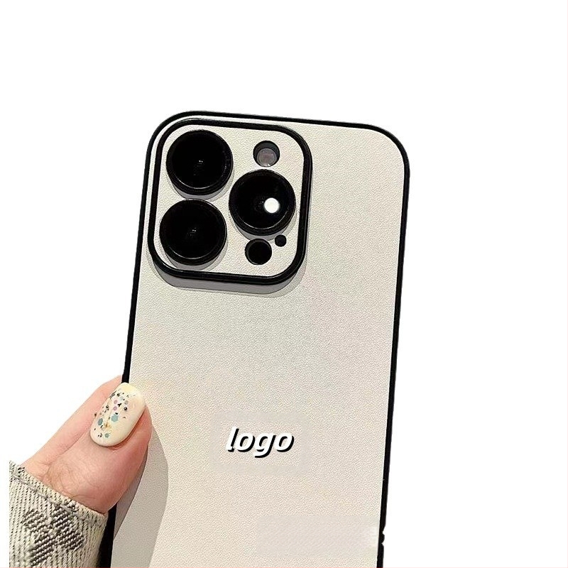 Sobib Apple 17 Promax täiskattega tavalise nahast tekstuuriga telefoniümbrisele, iPhone 16 integreeritud objektiiviga, 15 kukkumisvastane kaitse