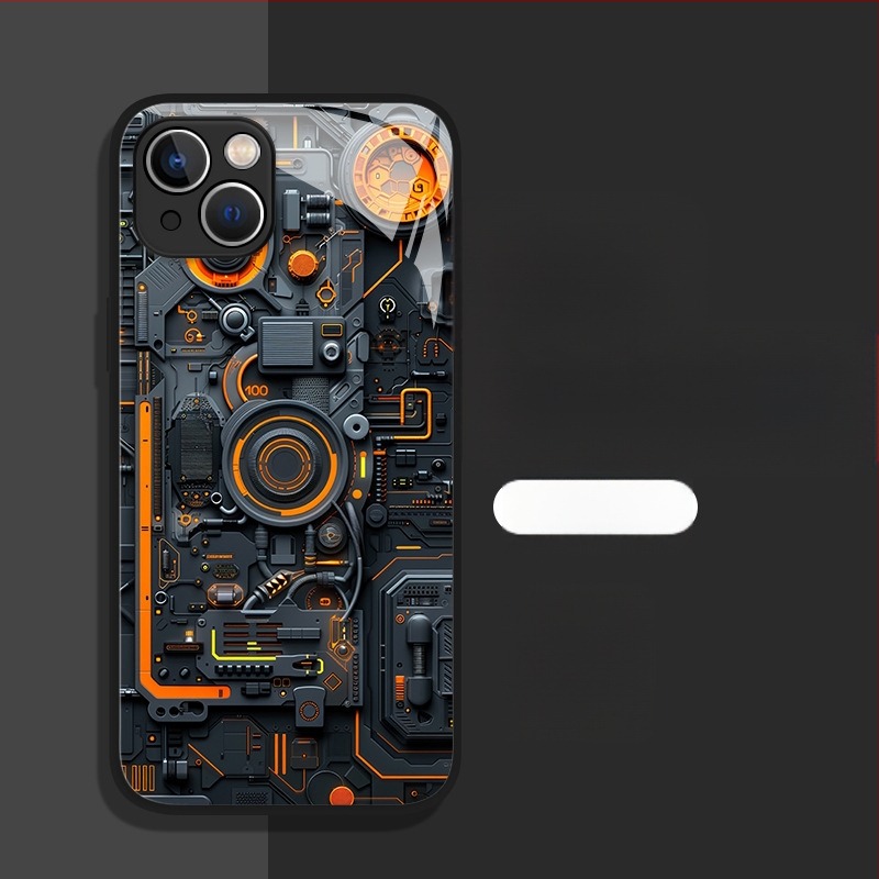 Meeste telefonikott, mis sobib Apple`ile 17 uue mudeli 16Plus Glass 13 täieliku katvusega 12Mini kaitseümbris 11/X populaarne mudel