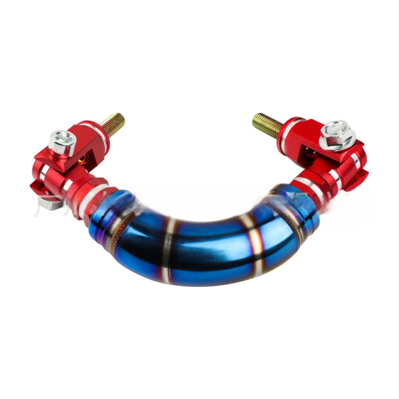 Tai kuummüügis olev auto modifitseeritud katuse käepidemega võidusõidusisustus alumiiniumisulamist küpsetatud sinise konksuga dekoratiivse käepidemega käetugi