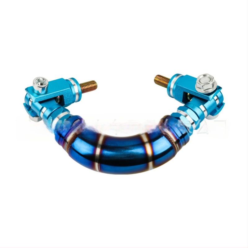 Tai kuummüügis olev auto modifitseeritud katuse käepidemega võidusõidusisustus alumiiniumisulamist küpsetatud sinise konksuga dekoratiivse käepidemega käetugi