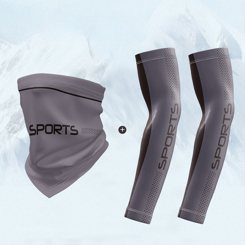 Suvised jääsiidist päikesekaitsekreemi varrukad meestele, spordikaitseks, pikad ja lahtised jalgrattasõiduks, meeste käekaitsed