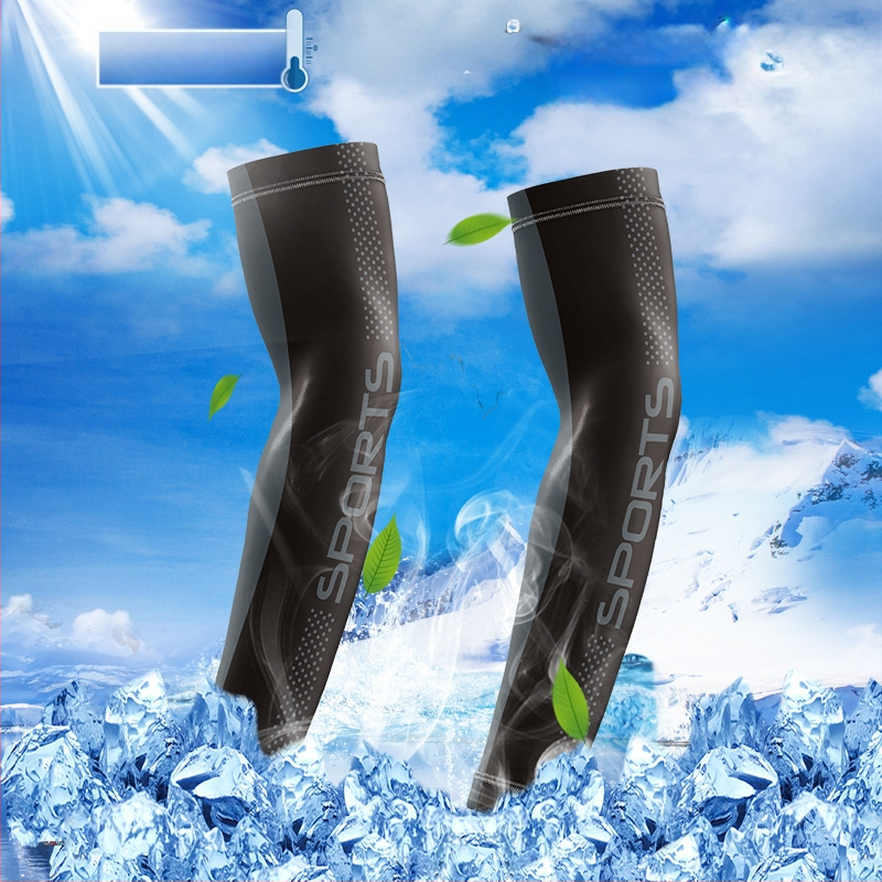 Suvised jääsiidist päikesekaitsekreemi varrukad meestele, spordikaitseks, pikad ja lahtised jalgrattasõiduks, meeste käekaitsed