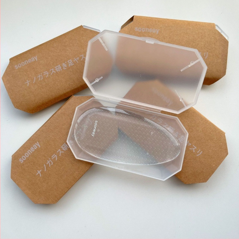 Jaapani jalakoorija Nano päris klaasist musta tehnoloogiaga maagiline kooriv ühekordne väljund ilma pakendita plastkarbis pakend