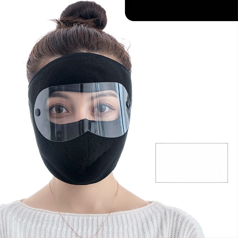 Talvine näomask, sügis- ja talvine stiil, õues reisimine, jalgrattasõit, kõrvakaitse, laubakaitse, elektriautode tuulekindel näomask, tuulekindel ja soe