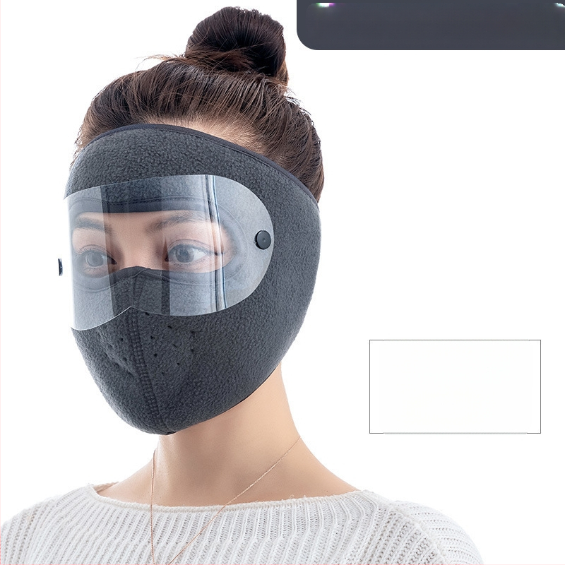 Talvine näomask, sügis- ja talvine stiil, õues reisimine, jalgrattasõit, kõrvakaitse, laubakaitse, elektriautode tuulekindel näomask, tuulekindel ja soe