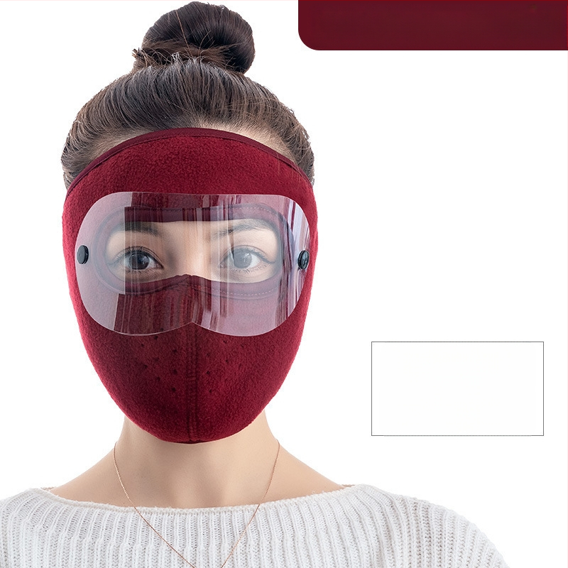 Talvine näomask, sügis- ja talvine stiil, õues reisimine, jalgrattasõit, kõrvakaitse, laubakaitse, elektriautode tuulekindel näomask, tuulekindel ja soe