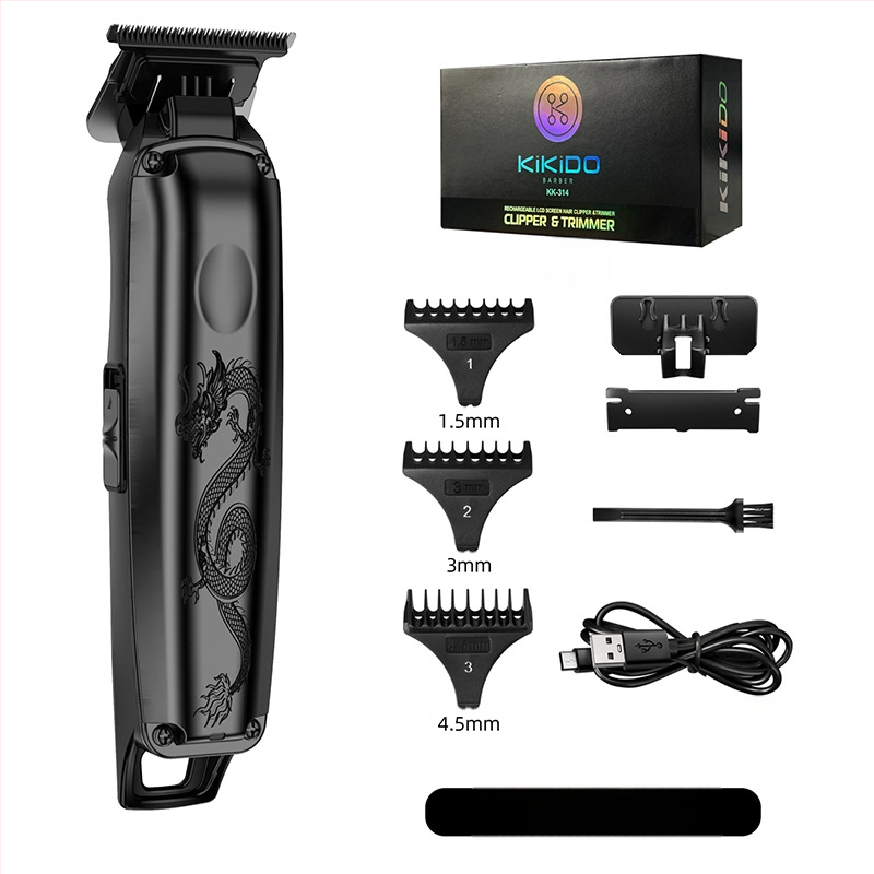 Automātiska matu griezēja elektriskā matu griezēja uzlādējama elektriskā spiedpogas artefakta automātiska skuvekļa mājsaimniecības elektriskā matu griezēja