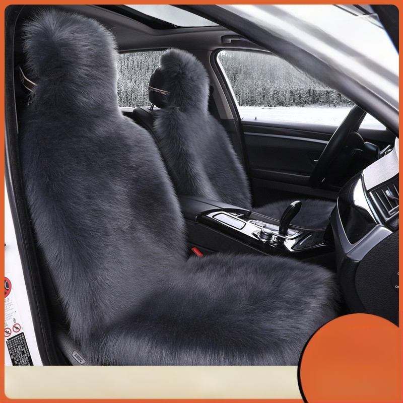 Uus villaimitatsiooniga padi, talvine plush-padi, täielikult ümbritsetud autopadi, paksendatud talvine plush-padi, istmepadi autole