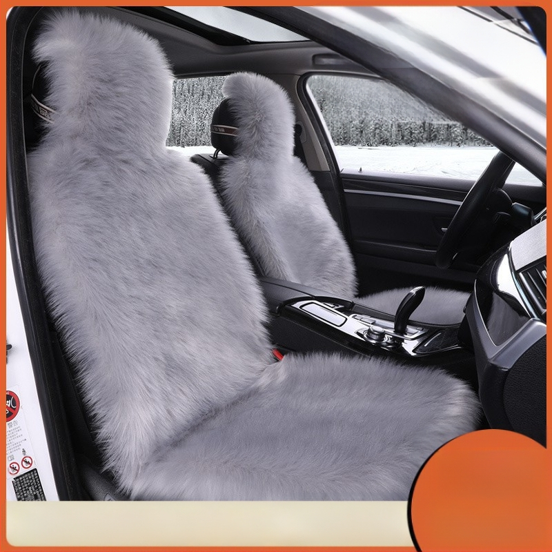 Uus villaimitatsiooniga padi, talvine plush-padi, täielikult ümbritsetud autopadi, paksendatud talvine plush-padi, istmepadi autole