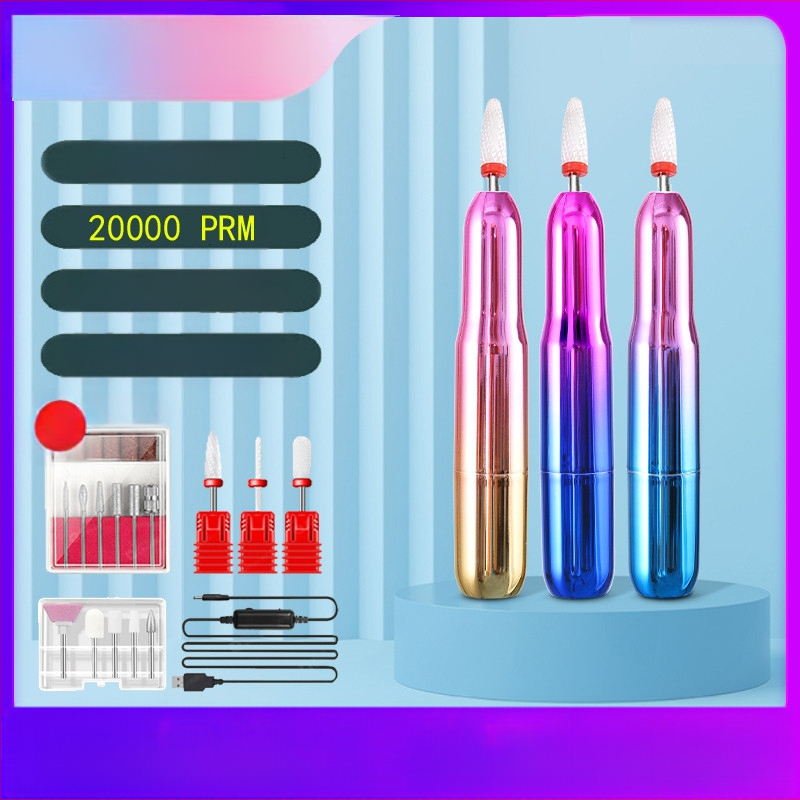 Värviline poleerimispliiats USB-toitega elektriline küünelakieemaldaja pliiatsi poleerimismasin Amazon on spetsialiseerunud elektrilistele küünetööriistadele