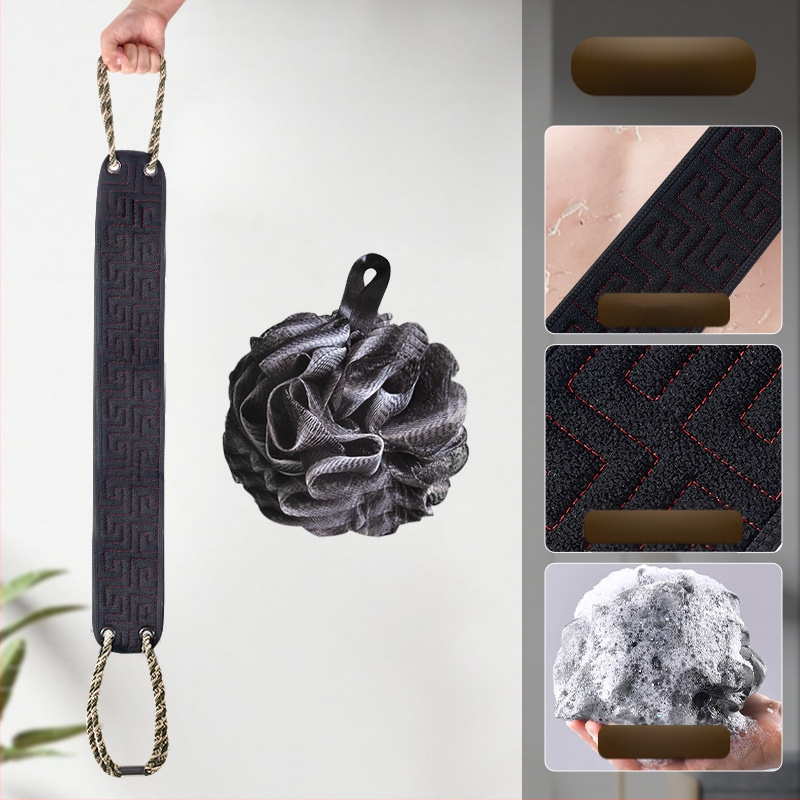 Meeste seljapuhastusrätik, koduseks kasutamiseks mõeldud mudavanni seljariba, tugev jämeda liivaga puhastuskinnas